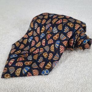 Abercrombie & Fitch Multicolor Patterned Silk Men's Necktie Handmade Italy